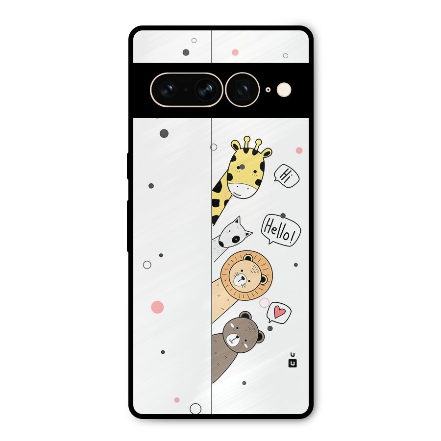 Animal Greetings Metal Back Case for Google Pixel 7 Pro