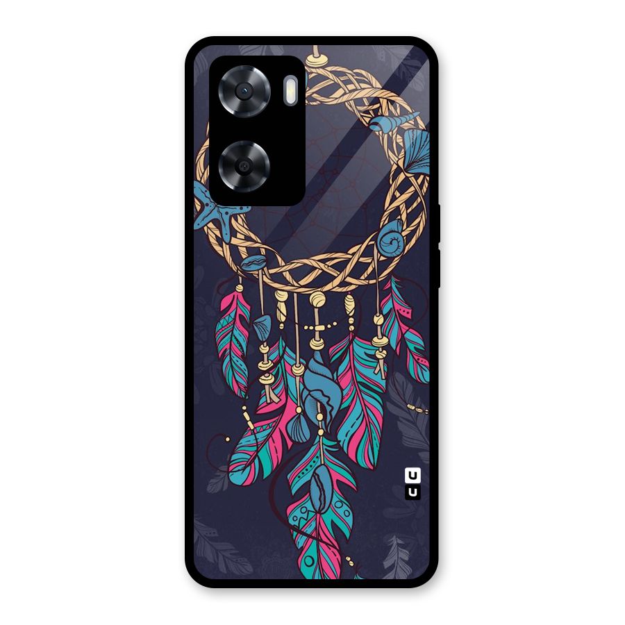 Animated Dream Catcher Glass Back Case for OnePlus Nord N20 SE