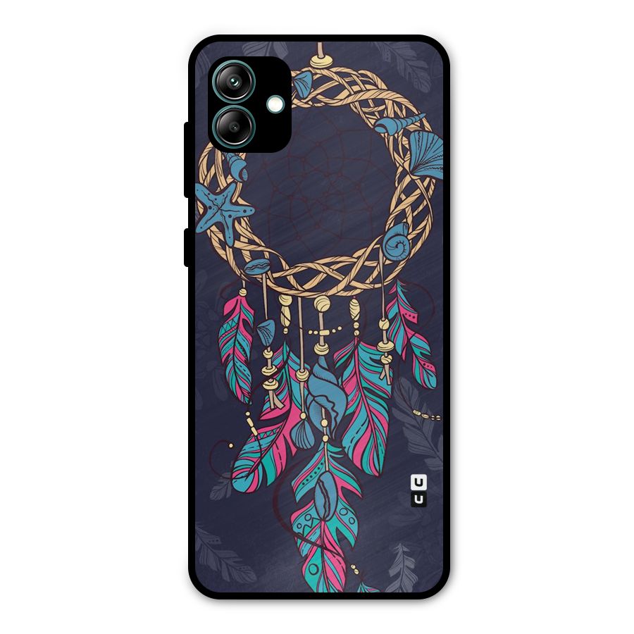 Animated Dream Catcher Metal Back Case for Galaxy A04