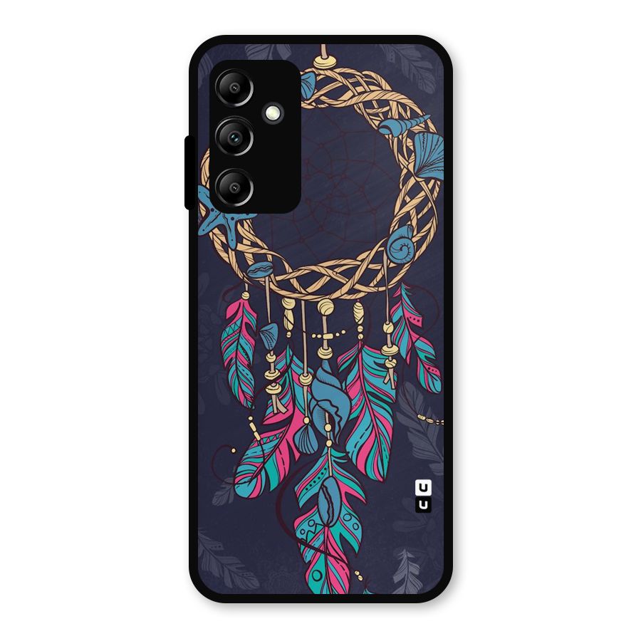 Animated Dream Catcher Metal Back Case for Galaxy A14 5G