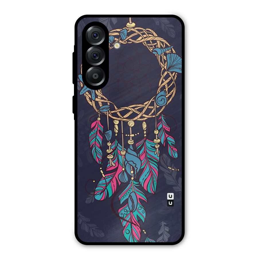 Animated Dream Catcher Metal Back Case for Galaxy A36