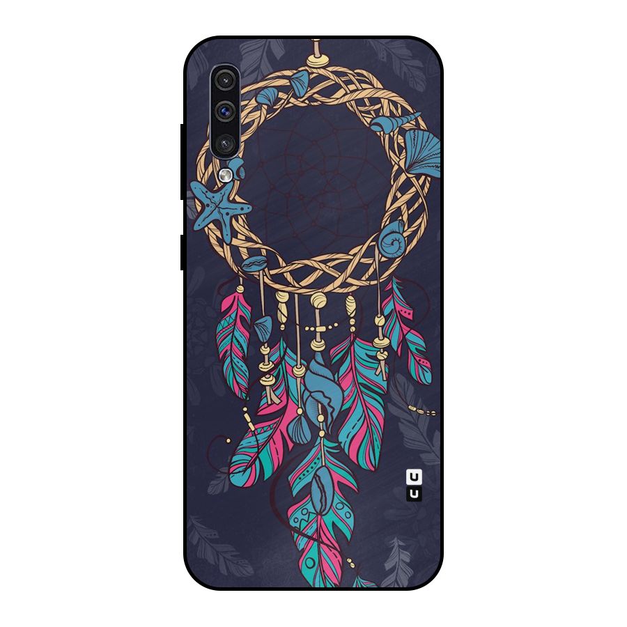 Animated Dream Catcher Metal Back Case for Galaxy A50s