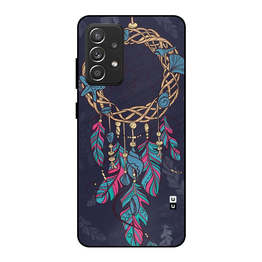 Animated Dream Catcher Metal Back Case for Galaxy A52