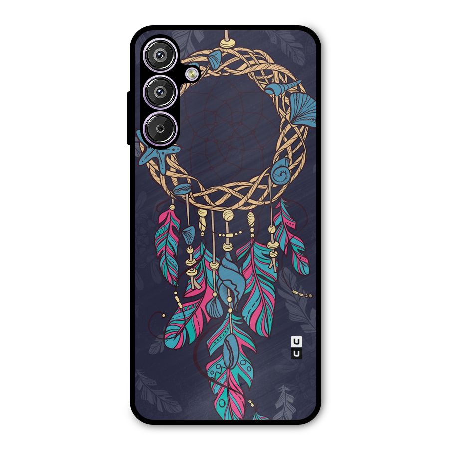 Animated Dream Catcher Metal Back Case for Galaxy F15