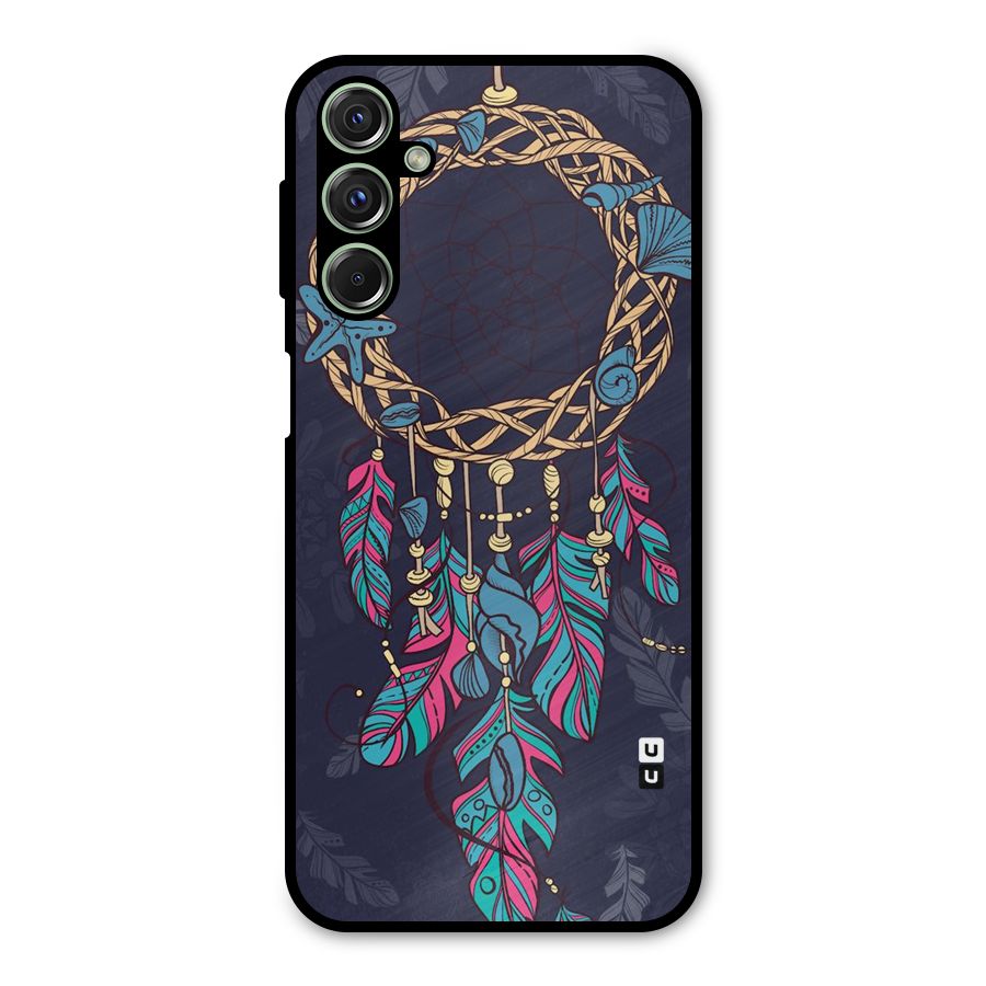 Animated Dream Catcher Metal Back Case for Galaxy F34