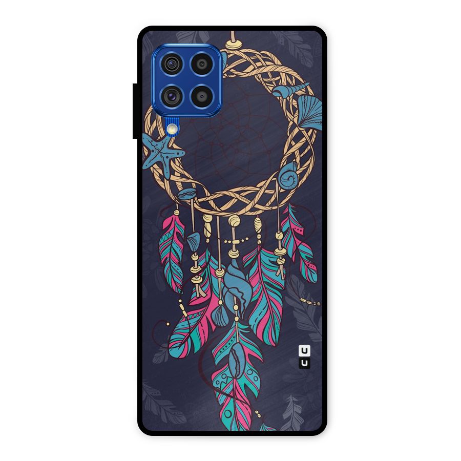 Animated Dream Catcher Metal Back Case for Galaxy F62