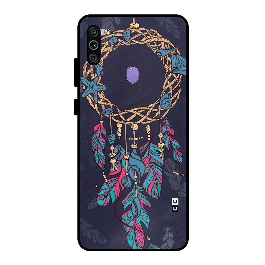 Animated Dream Catcher Metal Back Case for Galaxy M11