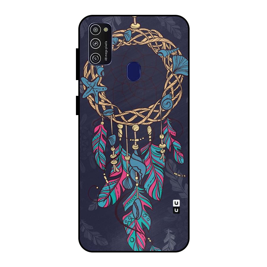 Animated Dream Catcher Metal Back Case for Galaxy M30s