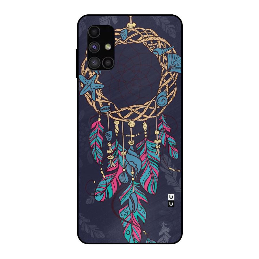Animated Dream Catcher Metal Back Case for Galaxy M51