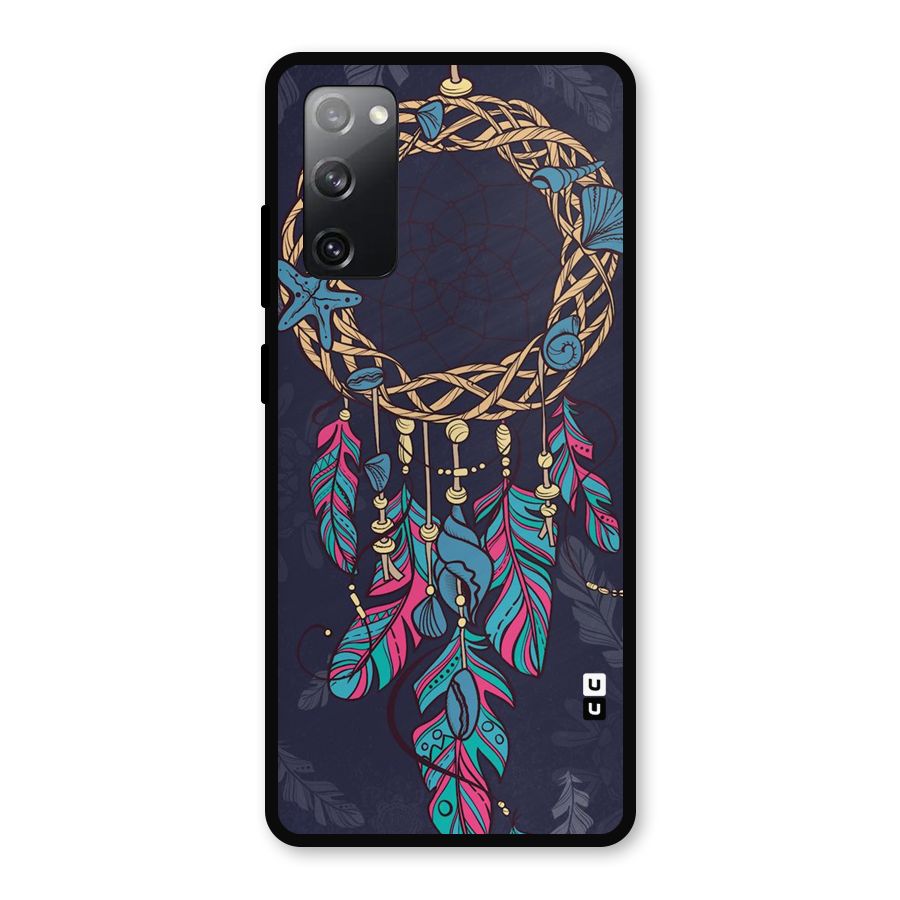 Animated Dream Catcher Metal Back Case for Galaxy S20 FE 5G
