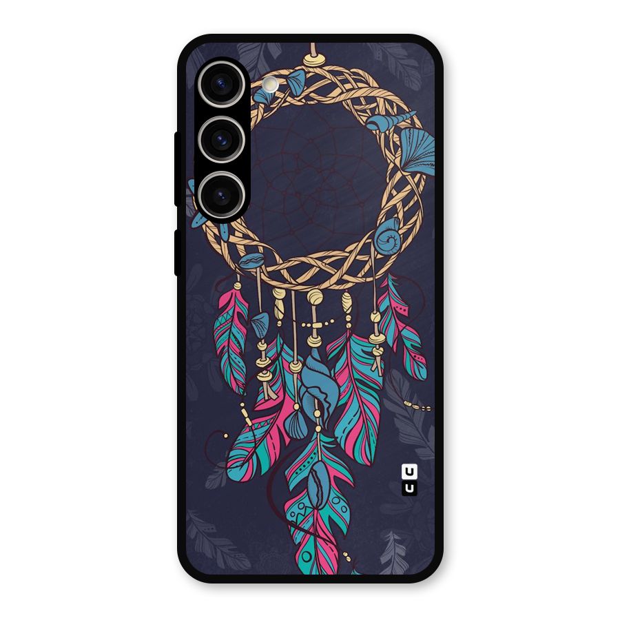 Animated Dream Catcher Metal Back Case for Galaxy S23 Plus
