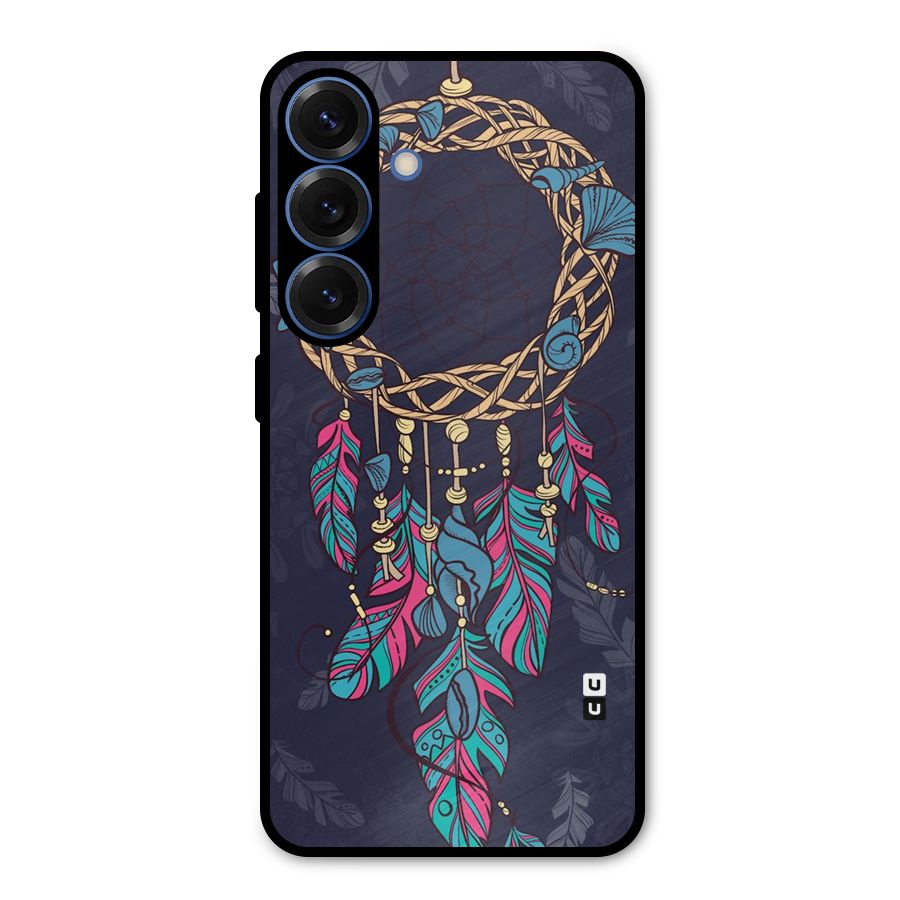 Animated Dream Catcher Metal Back Case for Galaxy S25