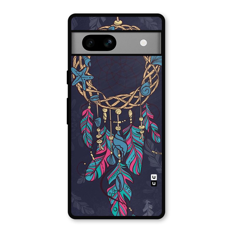 Animated Dream Catcher Metal Back Case for Google Pixel 7a