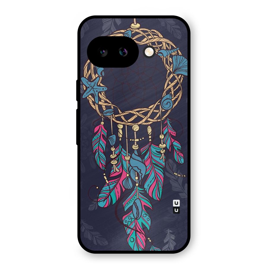 Animated Dream Catcher Metal Back Case for Google Pixel 9a