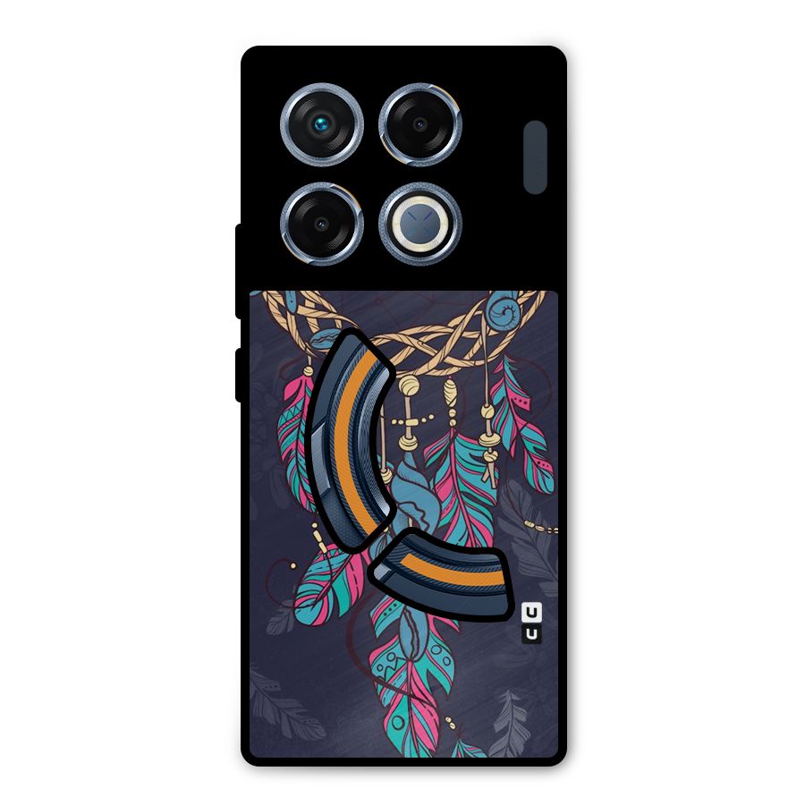 Animated Dream Catcher Metal Back Case for Infinix GT 20 Pro