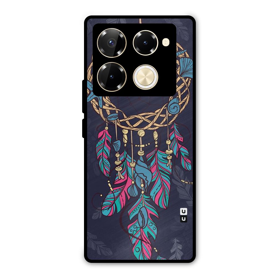 Animated Dream Catcher Metal Back Case for Infinix Note 40 Pro Plus
