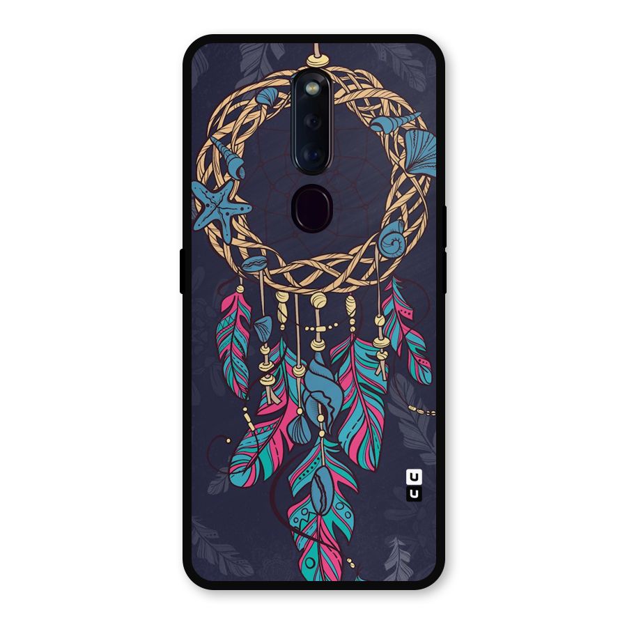 Animated Dream Catcher Metal Back Case for Oppo F11 Pro