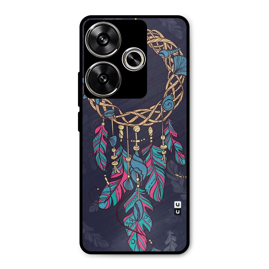 Animated Dream Catcher Metal Back Case for Poco F6