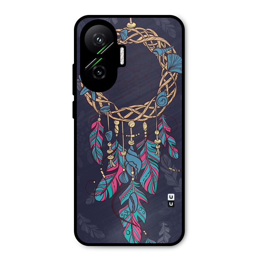 Animated Dream Catcher Metal Back Case for Poco F7