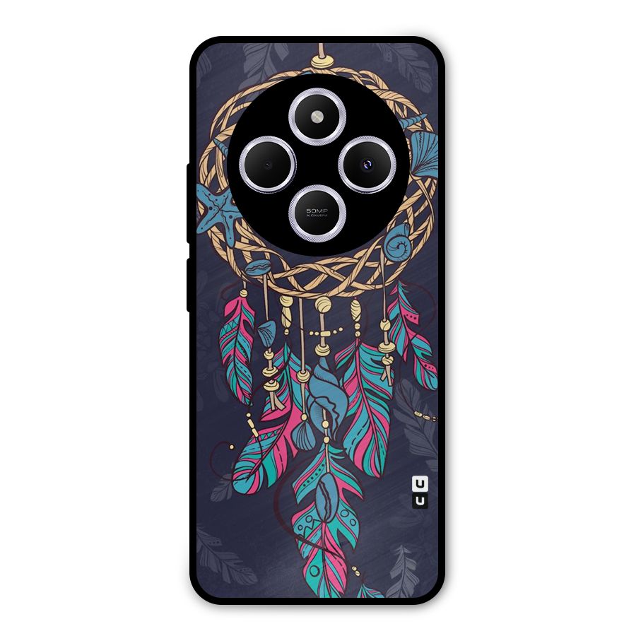 Animated Dream Catcher Metal Back Case for Poco M7
