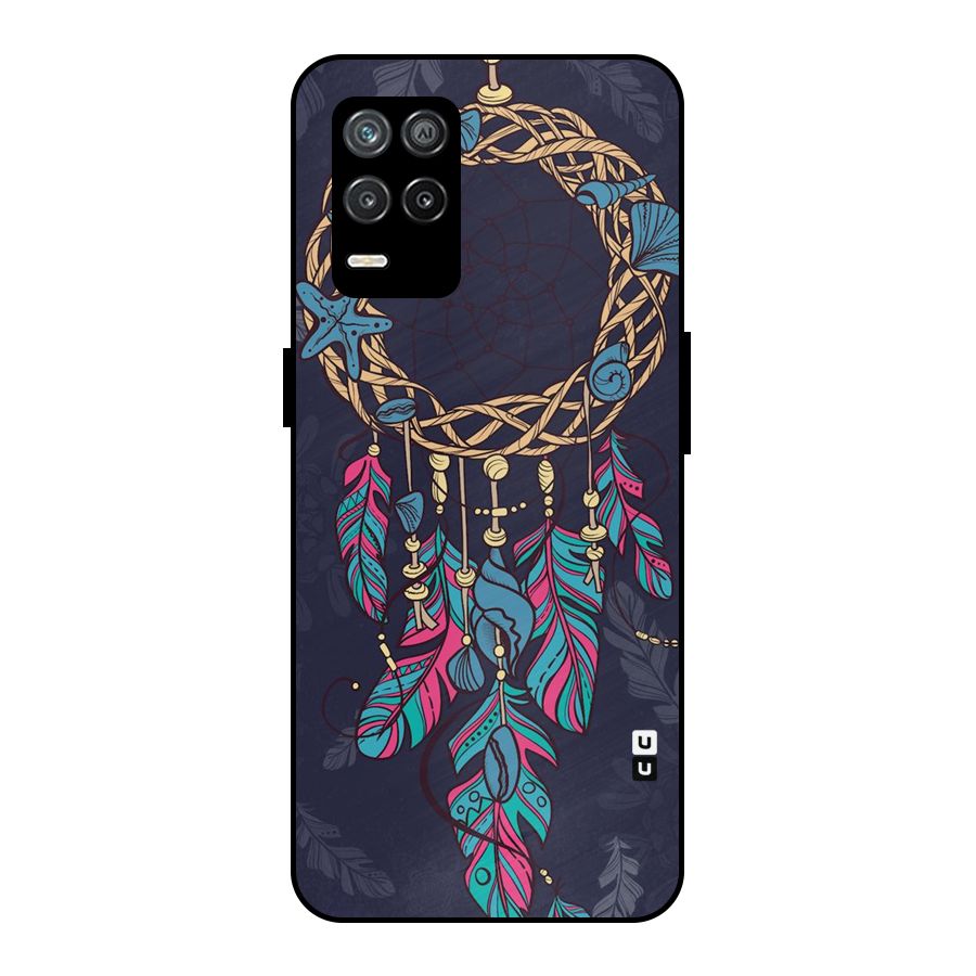 Animated Dream Catcher Metal Back Case for Realme 8s 5G