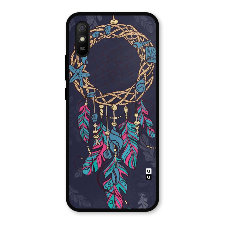 Animated Dream Catcher Metal Back Case for Redmi 9i