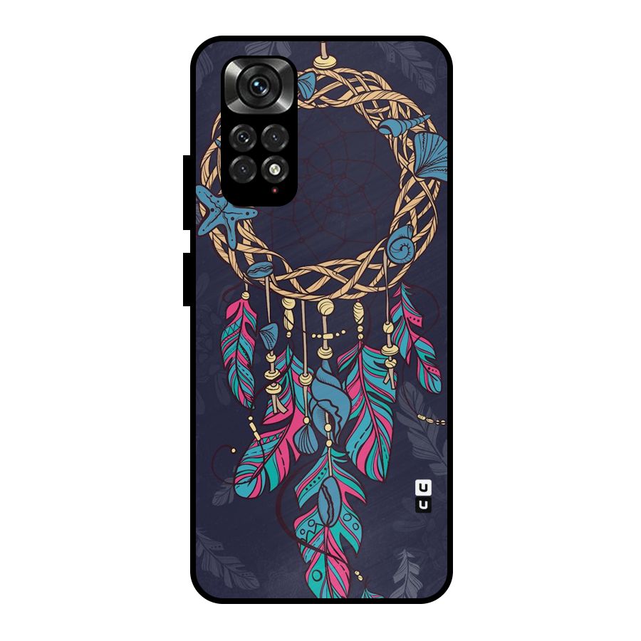 Animated Dream Catcher Metal Back Case for Redmi Note 11 Pro Plus 5G