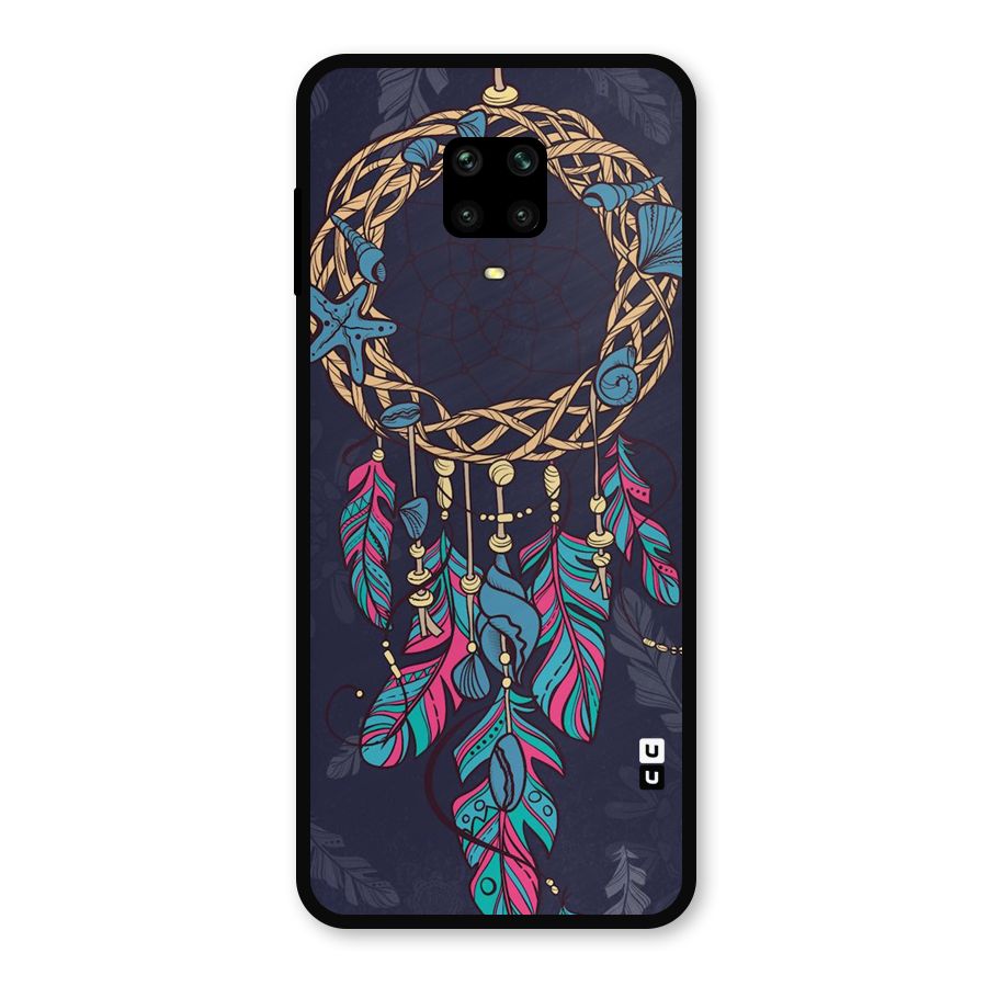 Animated Dream Catcher Metal Back Case for Redmi Note 9 Pro