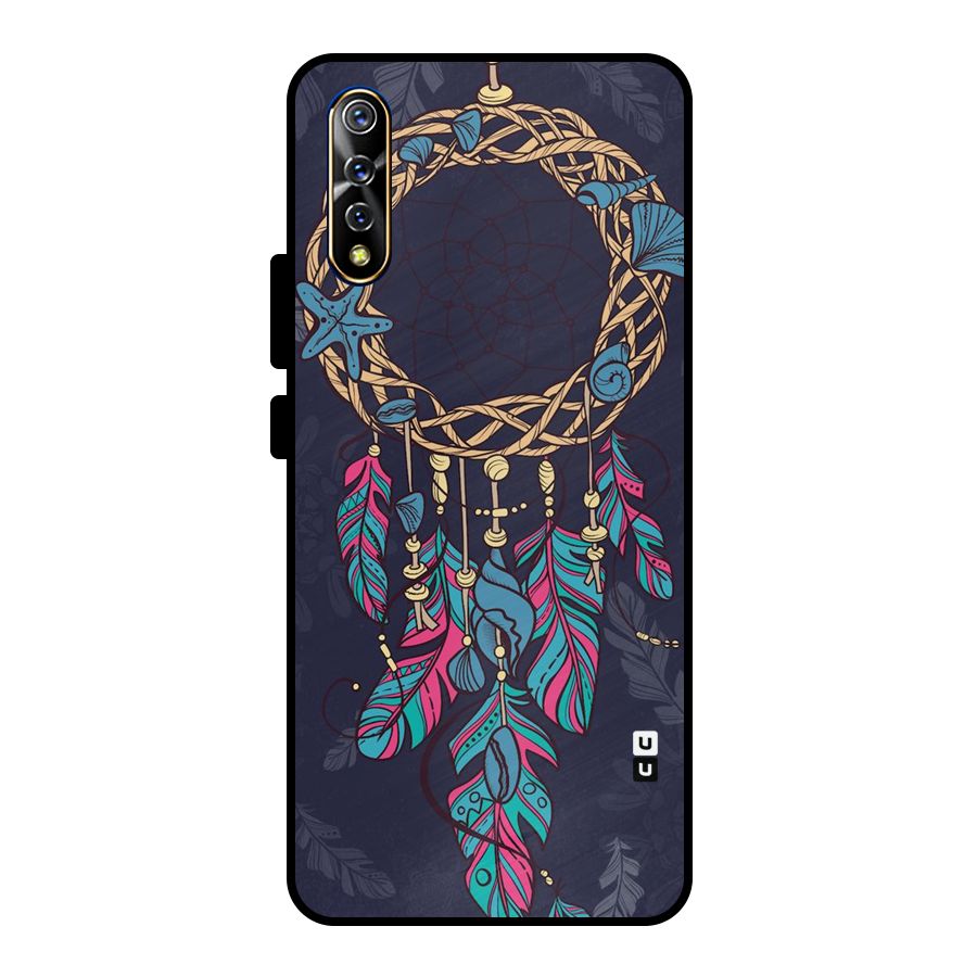 Animated Dream Catcher Metal Back Case for Vivo S1