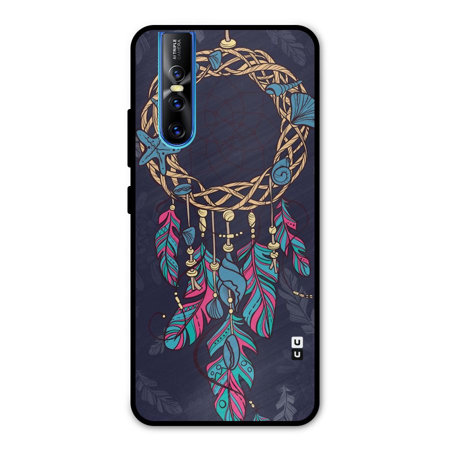 Animated Dream Catcher Metal Back Case for Vivo V15 Pro
