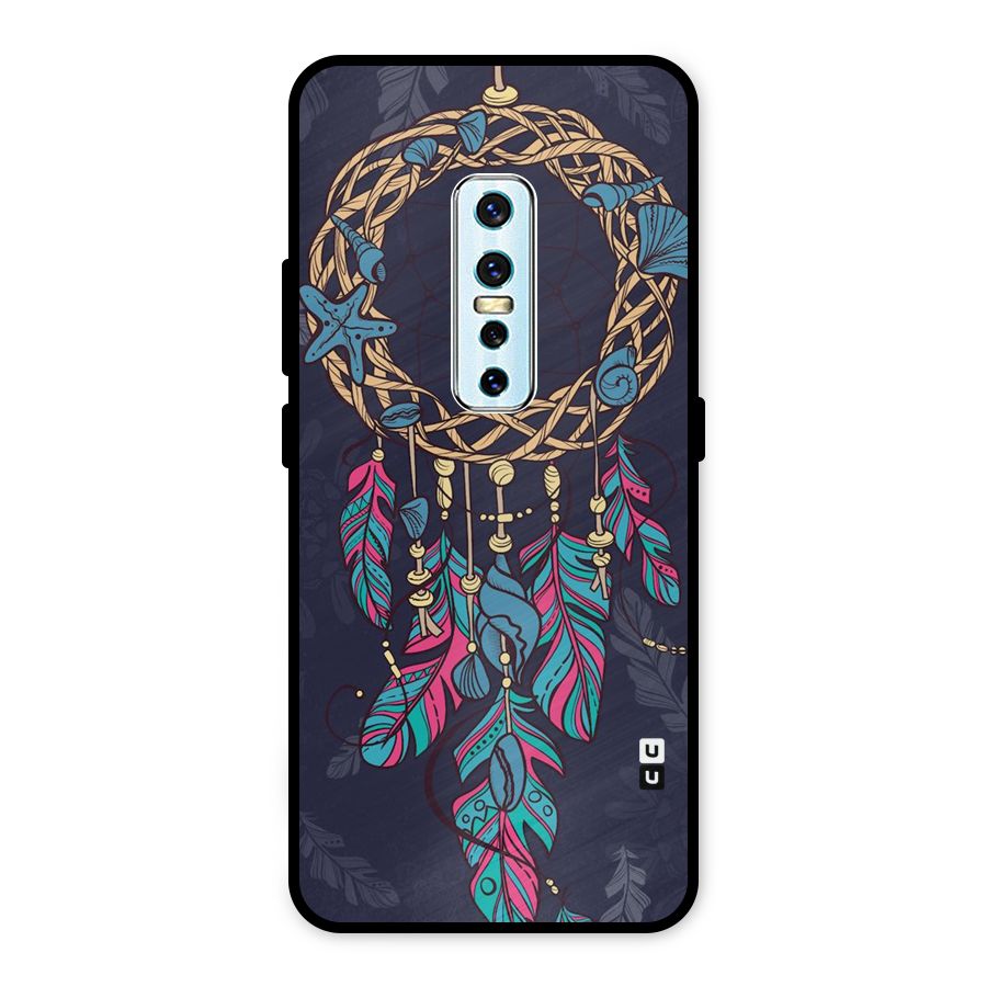 Animated Dream Catcher Metal Back Case for Vivo V17 Pro