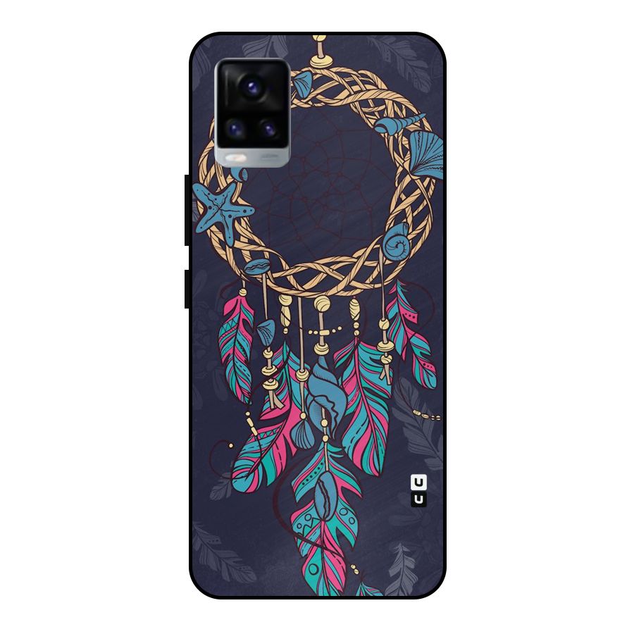 Animated Dream Catcher Metal Back Case for Vivo V20