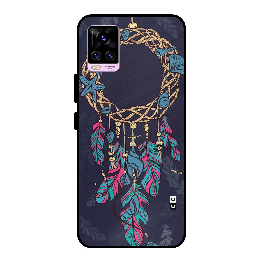Animated Dream Catcher Metal Back Case for Vivo V20 Pro