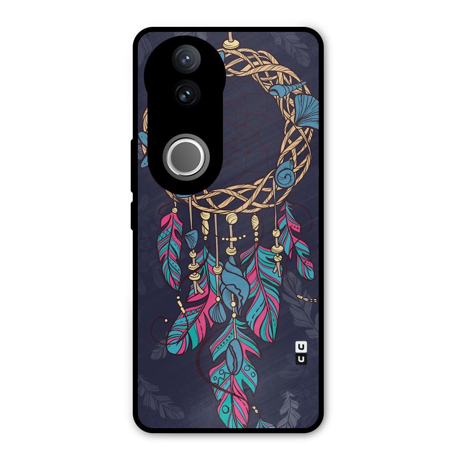 Animated Dream Catcher Metal Back Case for Vivo V50e
