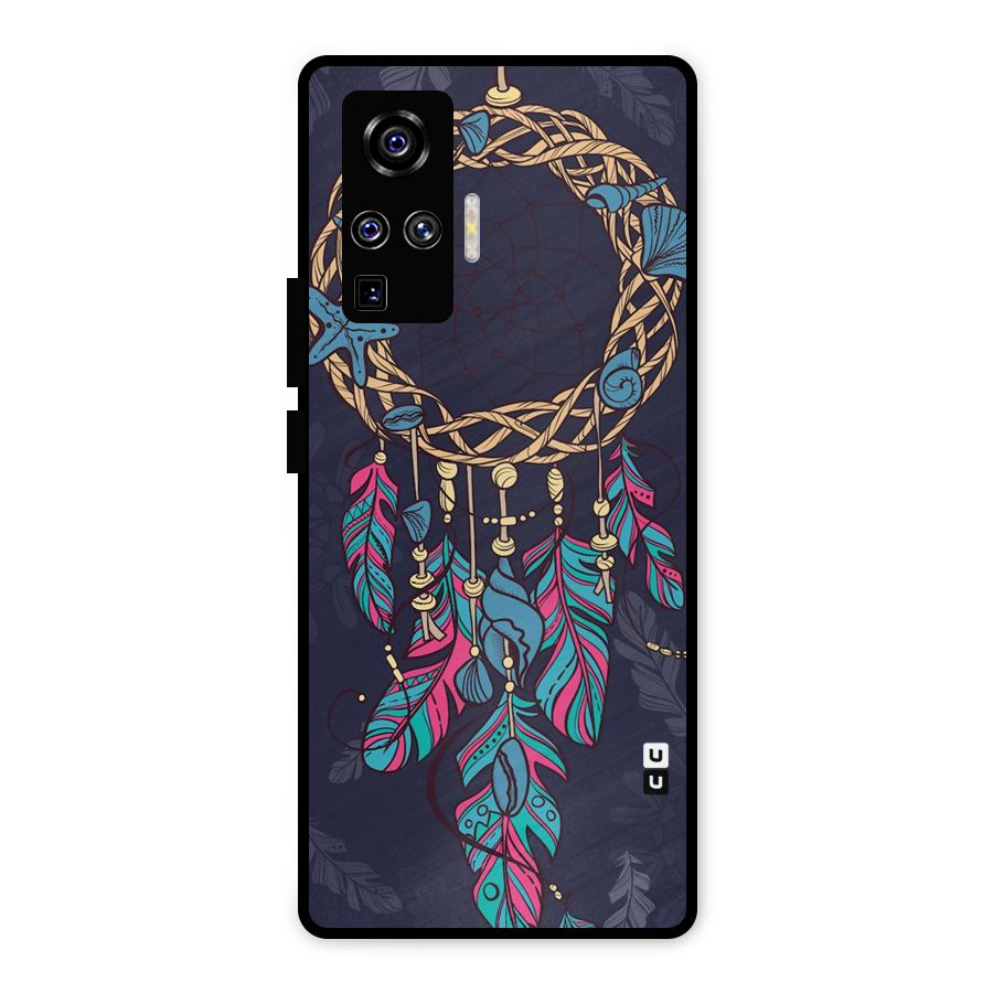 Animated Dream Catcher Metal Back Case for Vivo X50 Pro