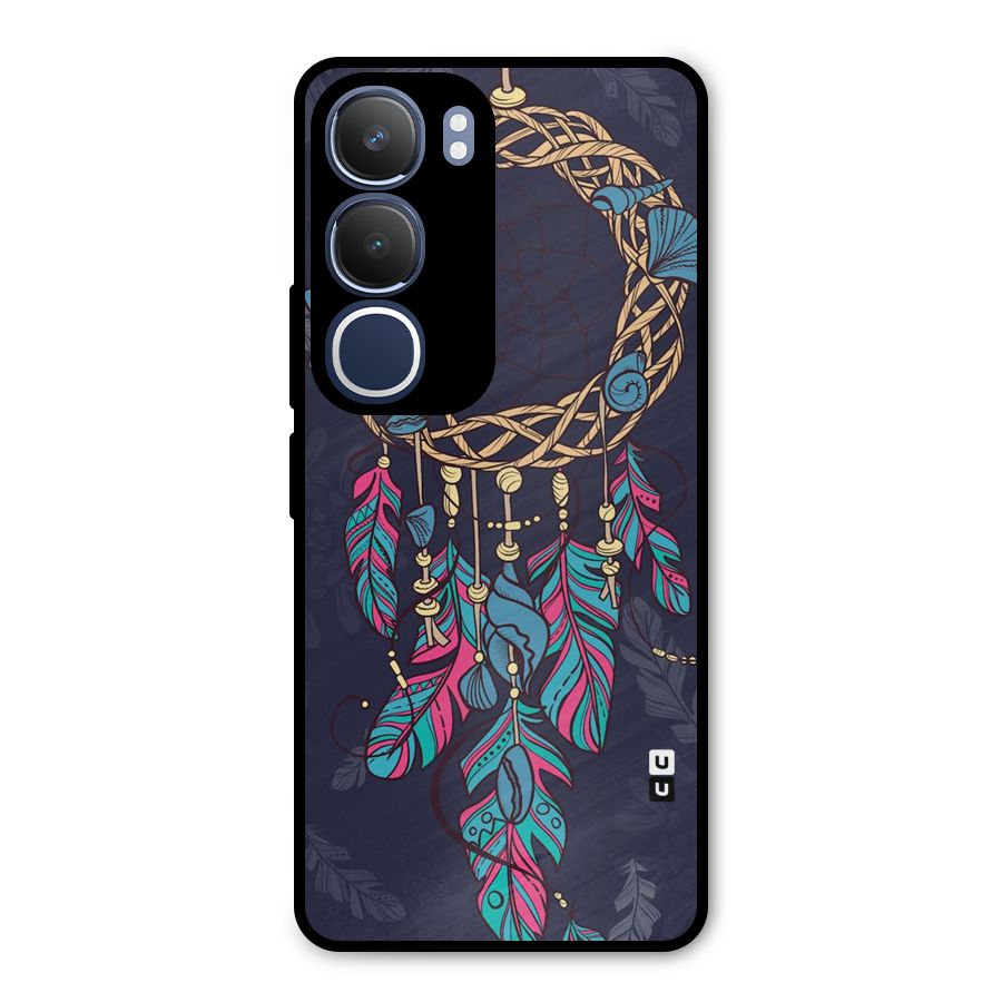 Animated Dream Catcher Metal Back Case for Vivo Y29