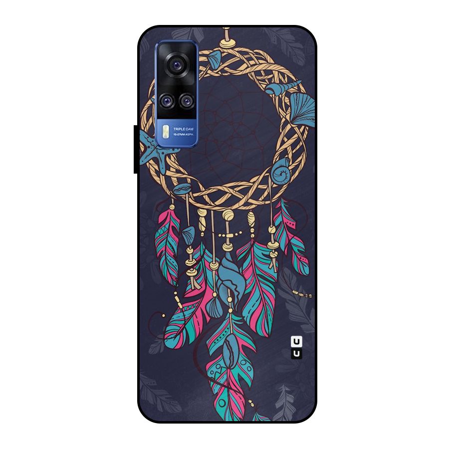Animated Dream Catcher Metal Back Case for Vivo Y51