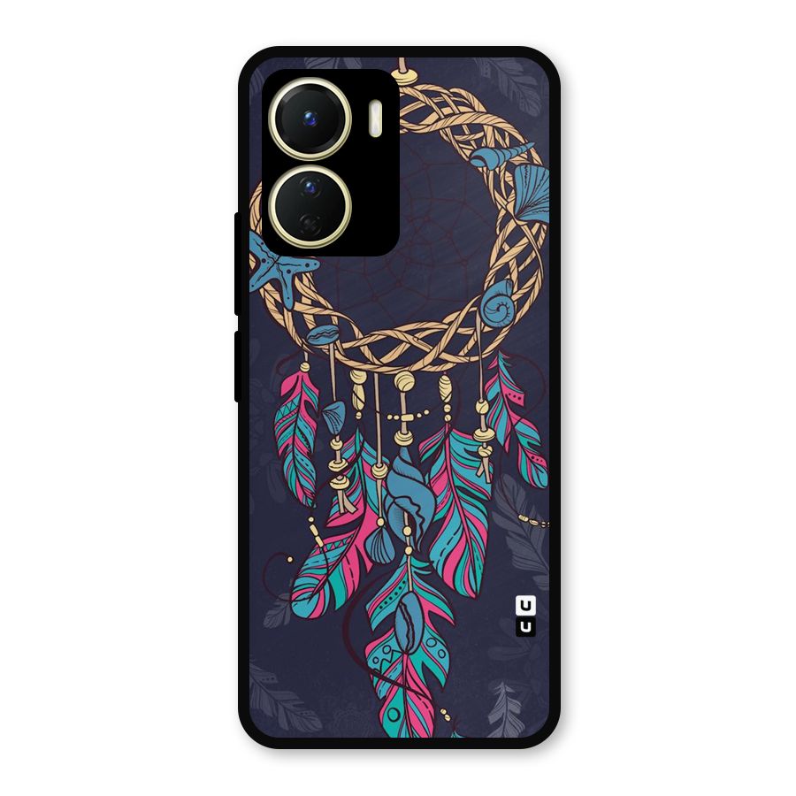 Animated Dream Catcher Metal Back Case for Vivo Y56