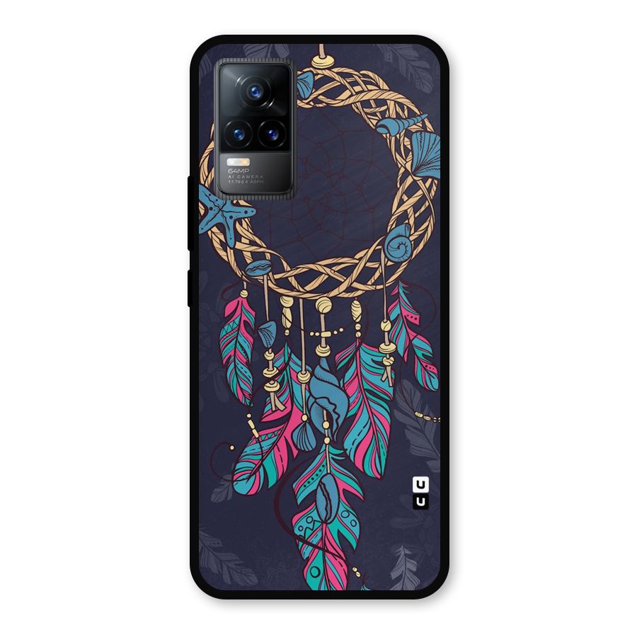 Animated Dream Catcher Metal Back Case for Vivo Y73