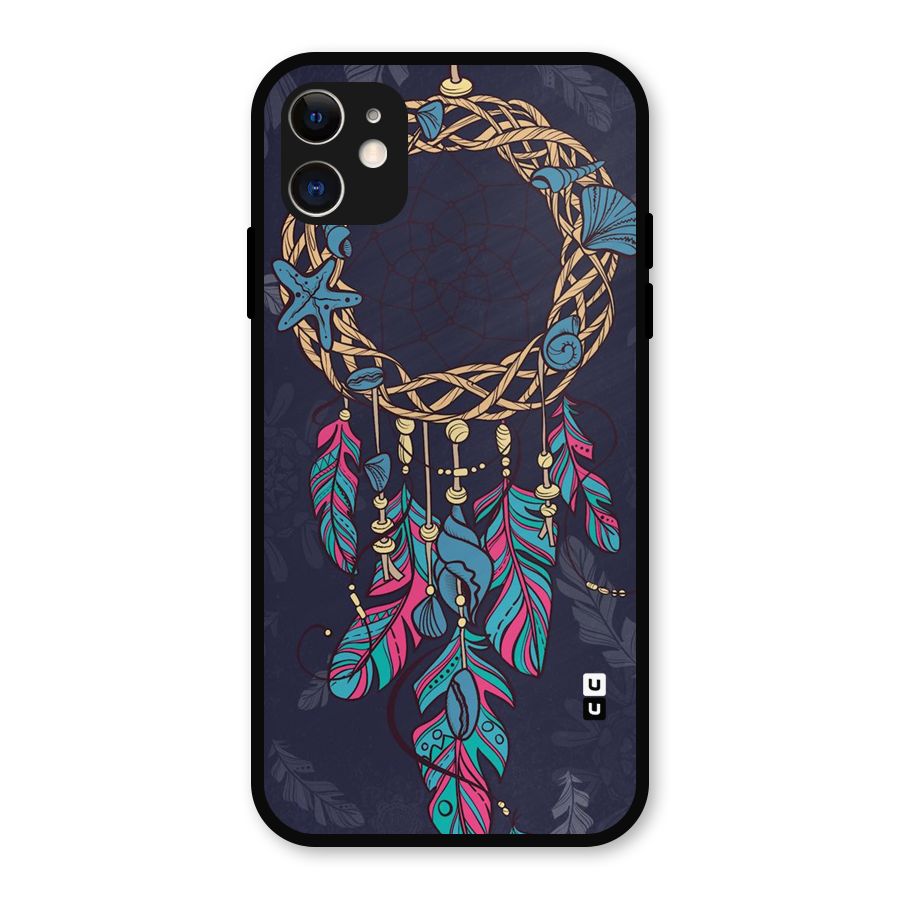 Animated Dream Catcher Metal Back Case for iPhone 11