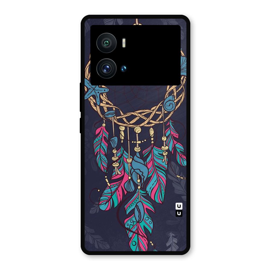 Animated Dream Catcher Metal Back Case for iQOO 9 Pro