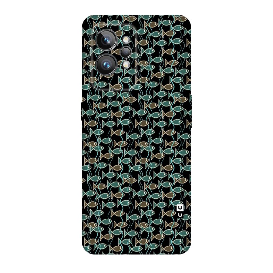Animated Fishes Art Pattern Original Polycarbonate Back Case for Realme GT2 Pro
