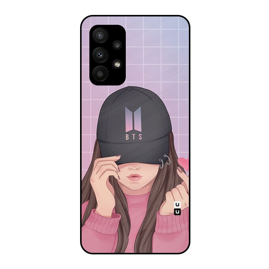 Anime Beautiful BTS Girl Metal Back Case for Galaxy A23