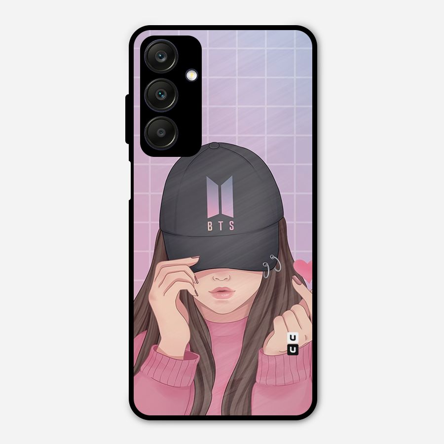 Anime Beautiful BTS Girl Metal Back Case for Galaxy A25 5G