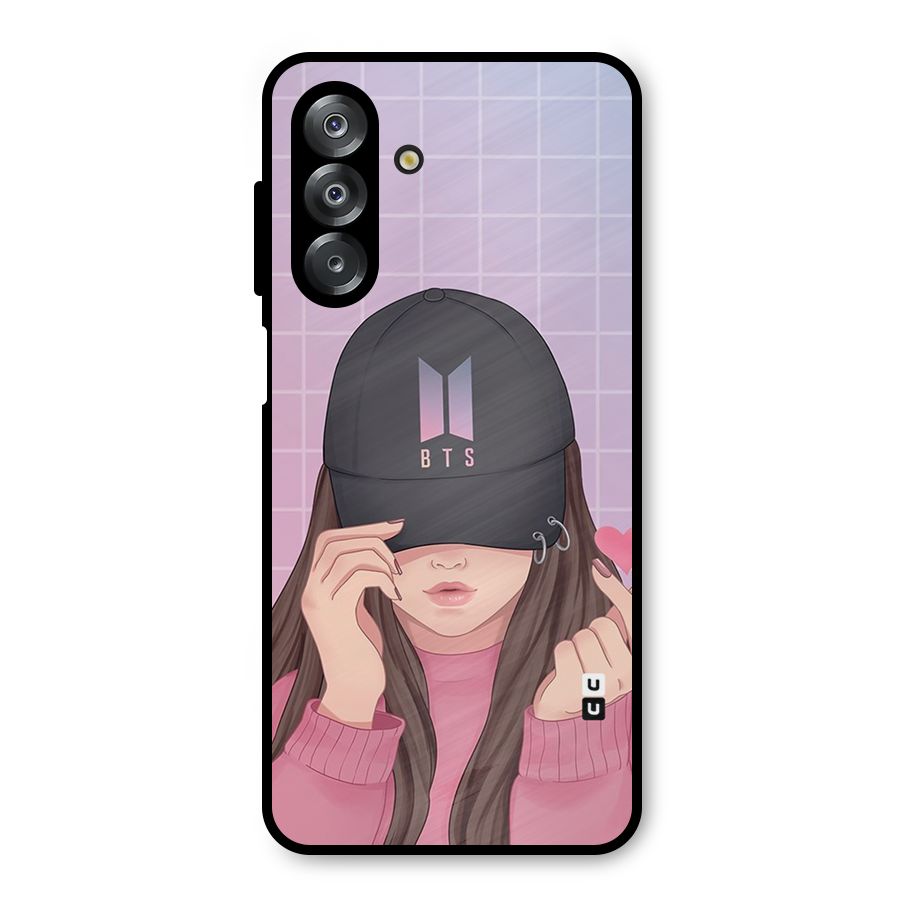 Anime Beautiful BTS Girl Metal Back Case for Galaxy A26