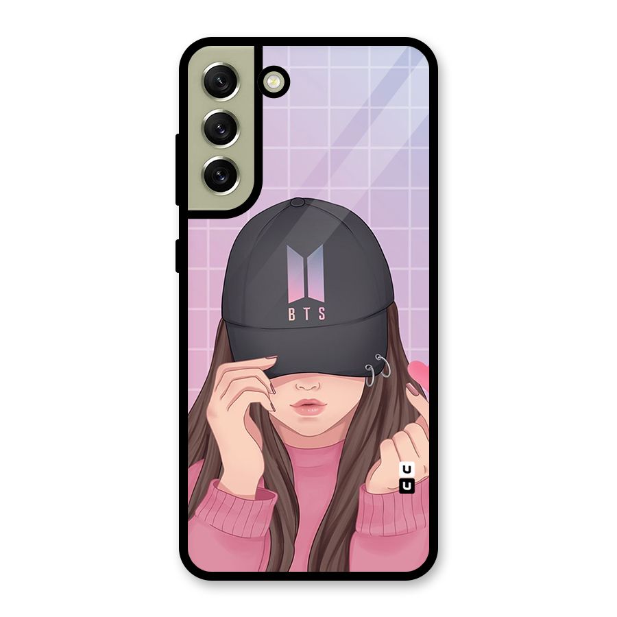 Anime Beautiful BTS Girl Metal Back Case for Galaxy S21 FE 5G (2023)