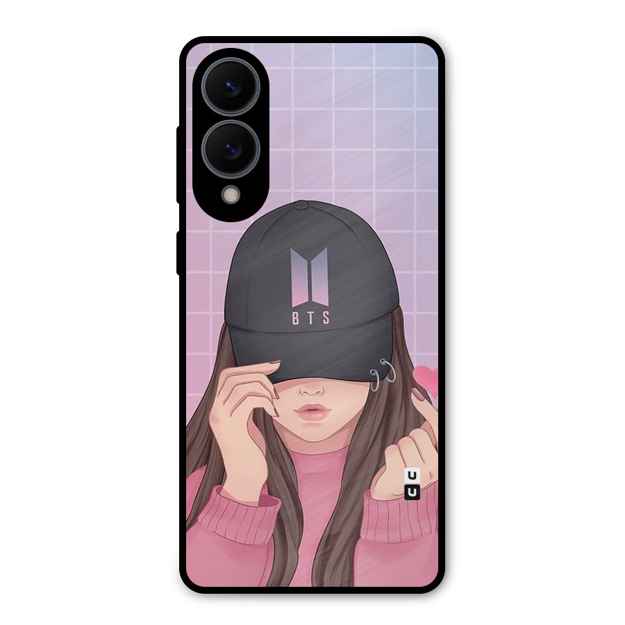 Anime Beautiful BTS Girl Metal Back Case for Galaxy S25 Edge