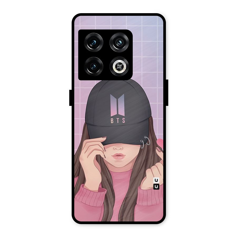 Anime Beautiful BTS Girl Metal Back Case for OnePlus 10 Pro 5G