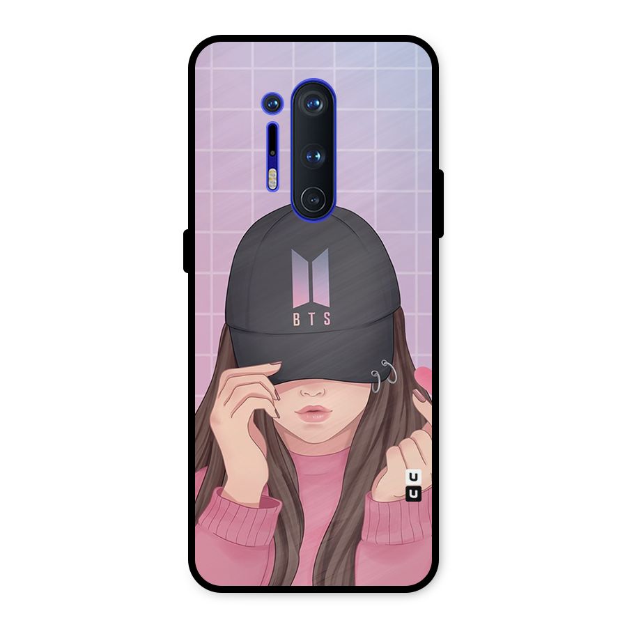 Anime Beautiful BTS Girl Metal Back Case for OnePlus 8 Pro