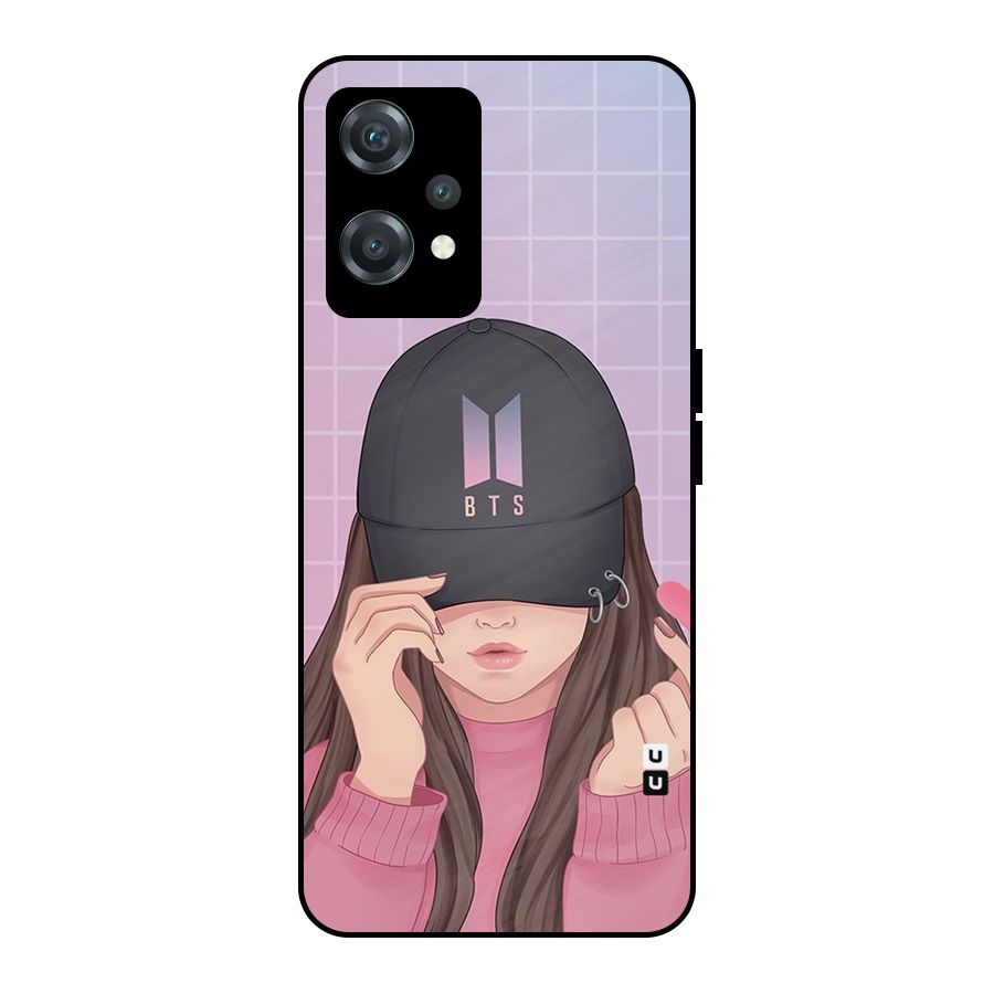 Anime Beautiful BTS Girl Metal Back Case for OnePlus Nord CE 2 Lite 5G